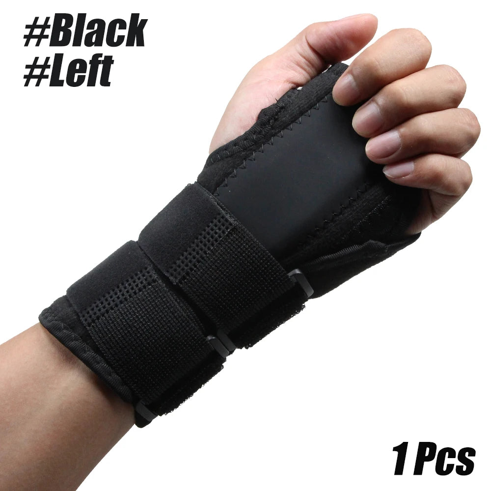 1pcs Adjustable Wrist Brace Carpal Tunnel Support Metal Splint Stabilizer for Women And Men Wrist Brace