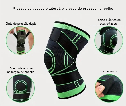 Joelheira de Compressão Respirável