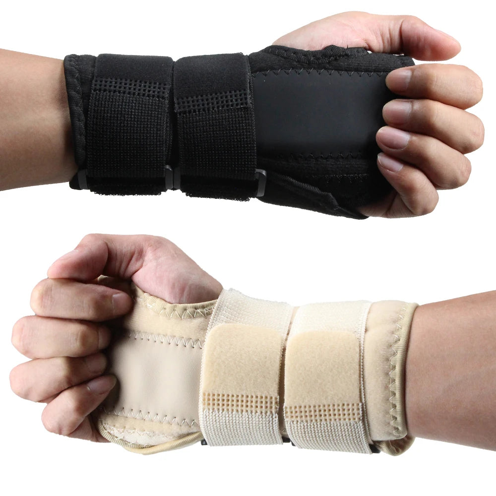1pcs  Adjustable Wrist Brace Carpal Tunnel Support Metal Splint Stabilizer for Women And Men Wrist Brace