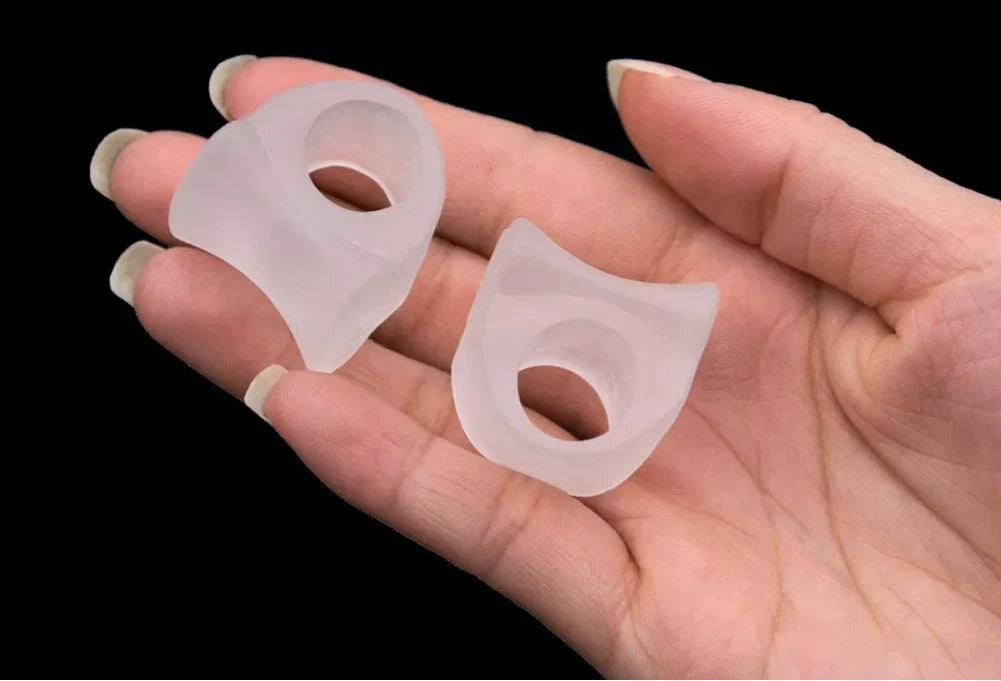 Corretor e Separador de Dedos em Silicone (Par)
