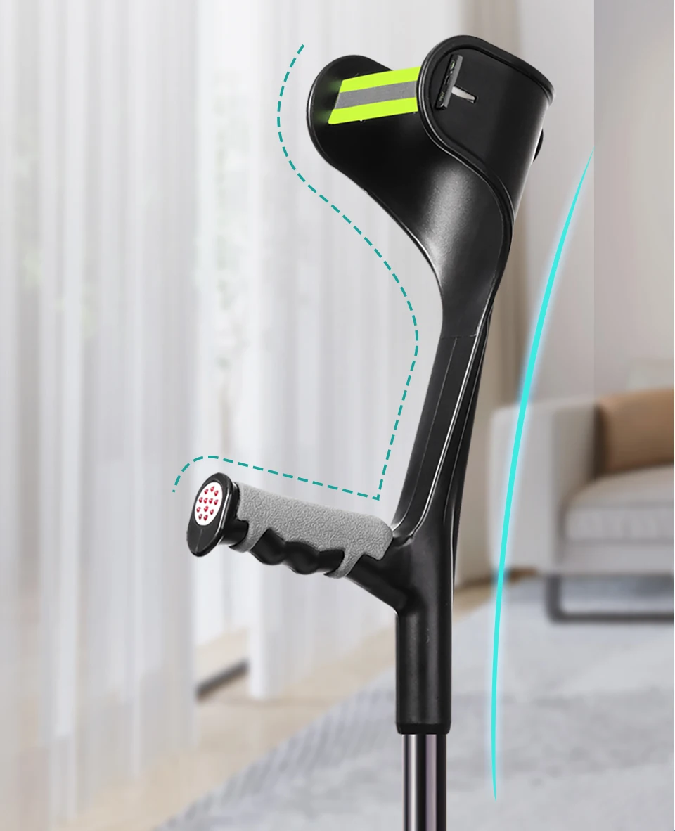 Canadianas Ortopédicas Dobráveis em Alumínio