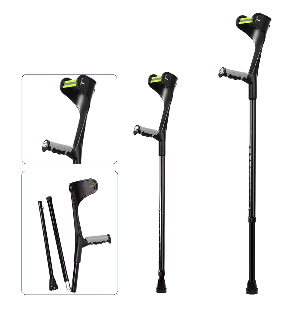 Canadianas Ortopédicas Dobráveis em Alumínio