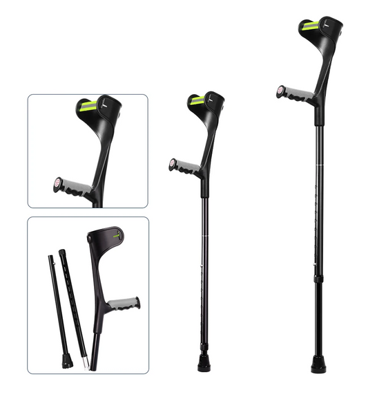 Canadianas Ortopédicas Dobráveis em Alumínio