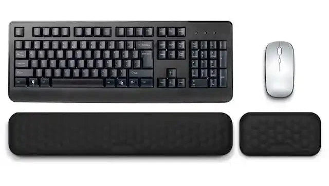 Apoio de Pulso Ergonómico para Teclado e Rato