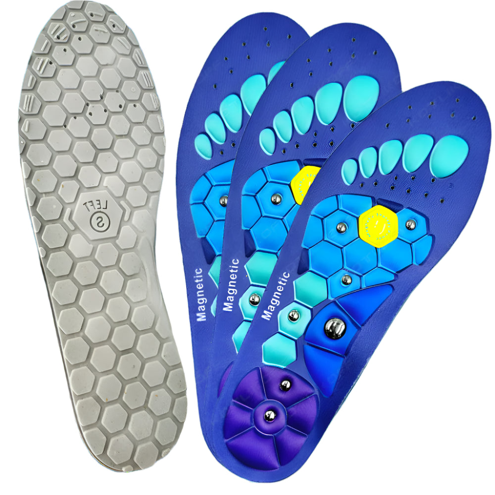 Palmilhas Ortopédicas Magnéticas com Acupressão