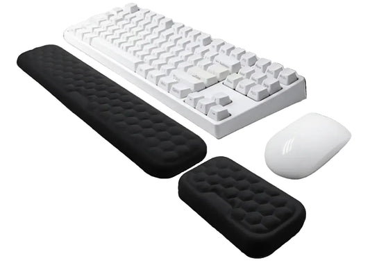 Apoio de Pulso Ergonómico para Teclado e Rato
