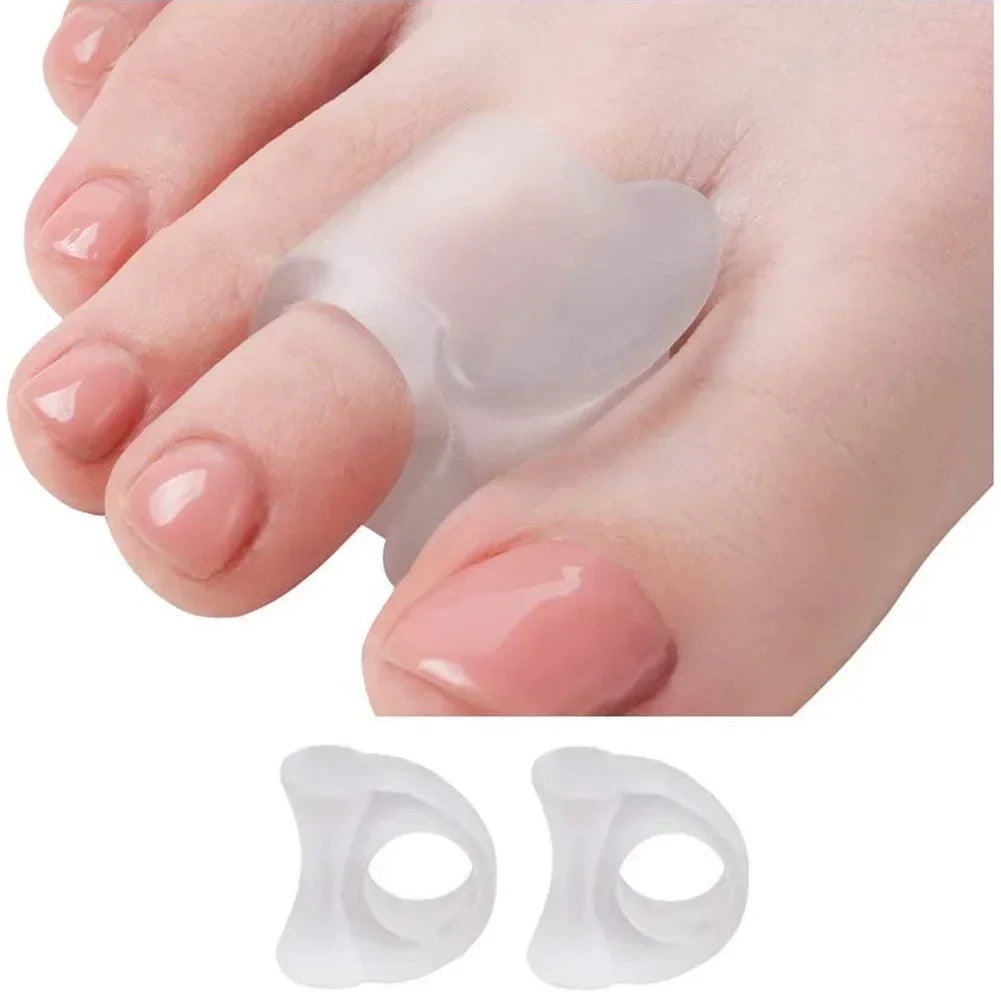 Corretor e Separador de Dedos em Silicone (Par)
