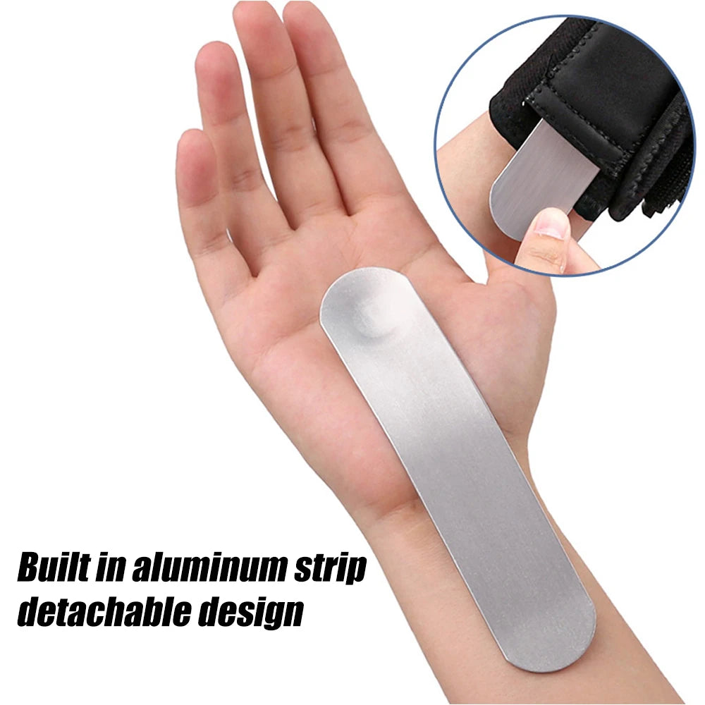 1pcs  Adjustable Wrist Brace Carpal Tunnel Support Metal Splint Stabilizer for Women And Men Wrist Brace