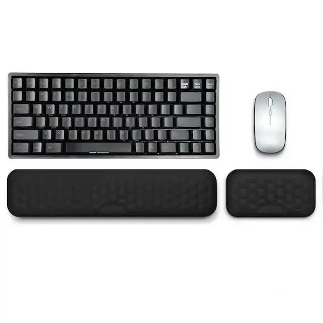 Apoio de Pulso Ergonómico para Teclado e Rato