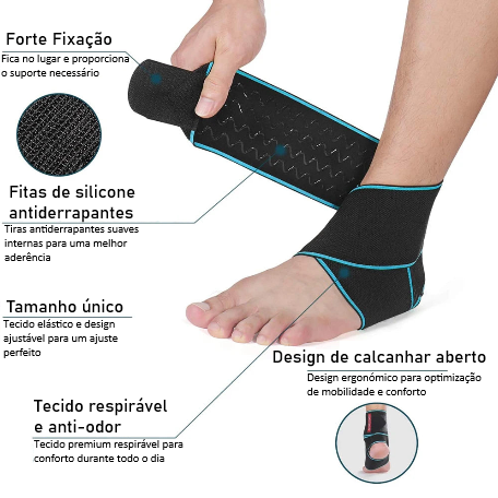 Tornozeleira Flexível de Compressão