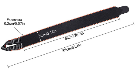 Tornozeleira Flexível de Compressão