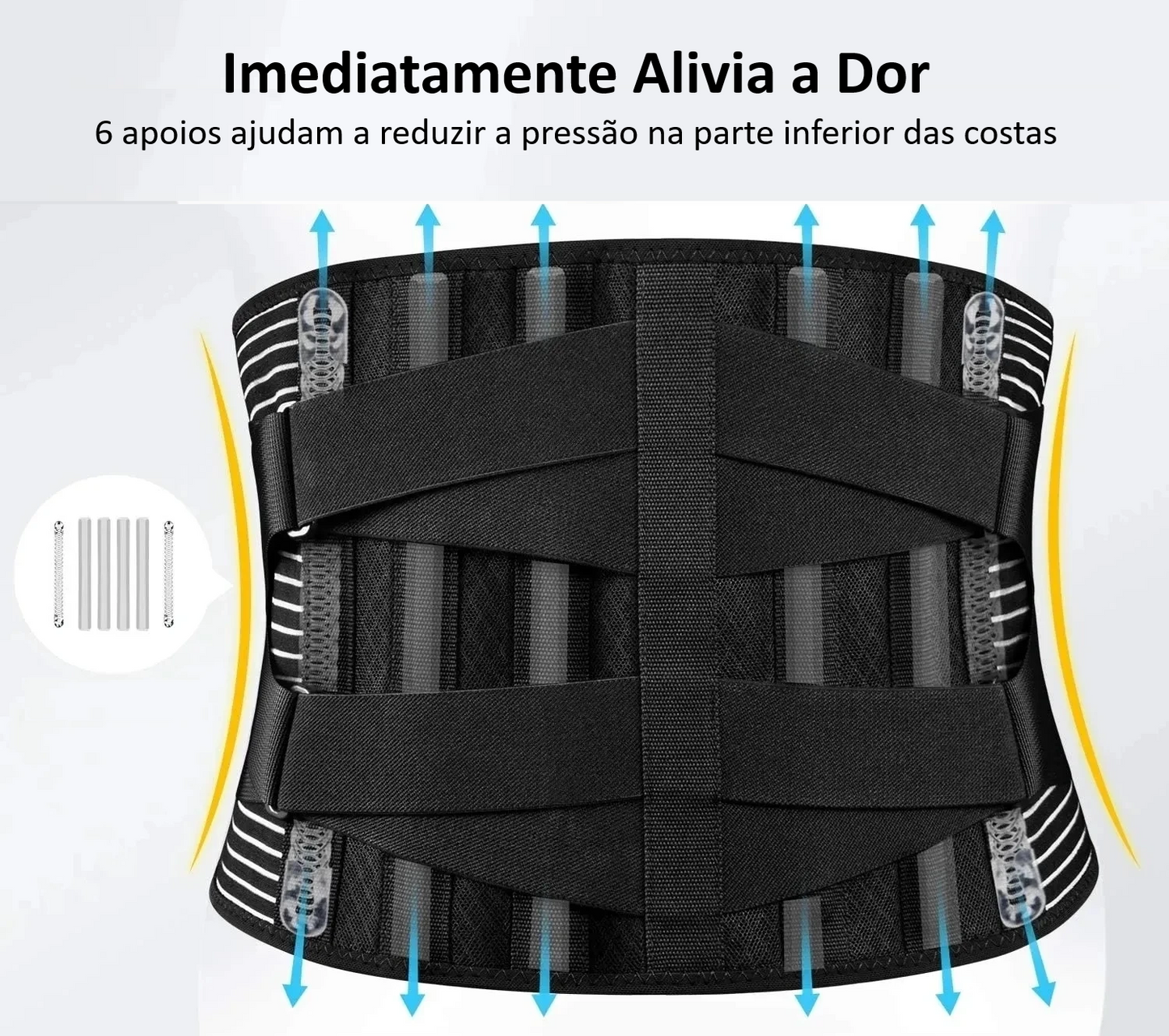 Cinta Lombar Ajustável